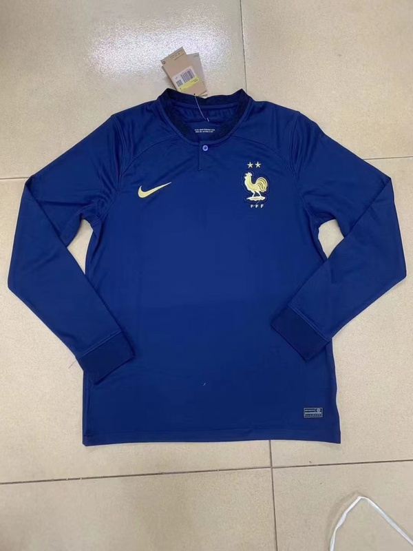 22-23 France home long sleeves